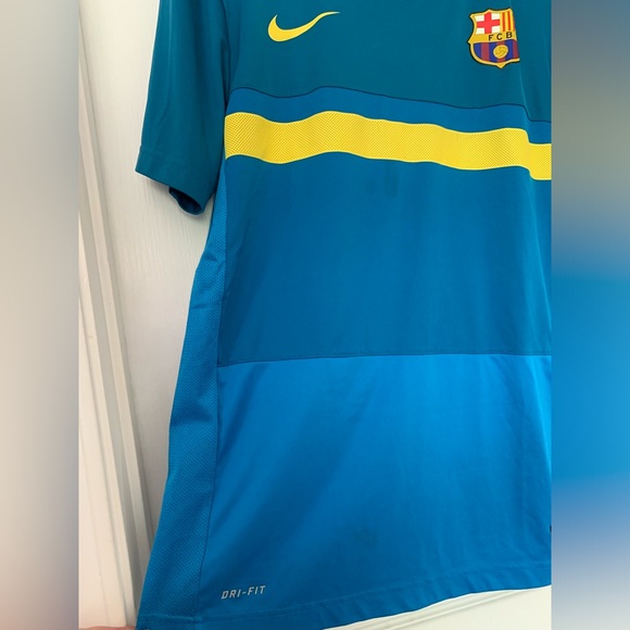 Nike FC Barcelona Football Soccer Authentic Training Jersey Dri-Fit - Picture 5 of 8